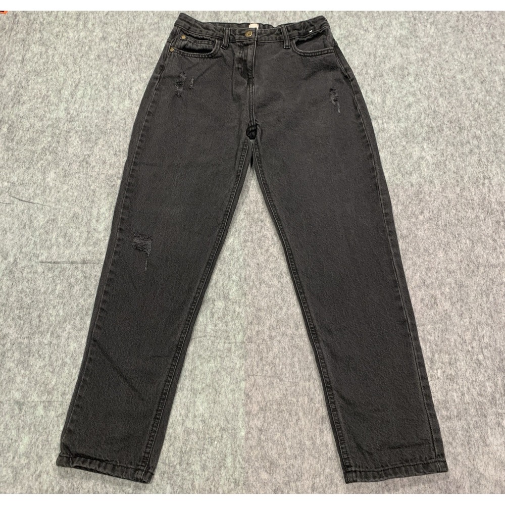 John Lewis Black Denim Jeans 100% Cotton - Boys Size 13 Years/ WAIST 27.5
